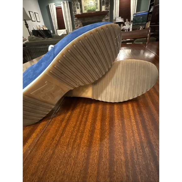 Paul Green Corrine Sneakers Oceans Suede Women's 8 1/2 Zip Lace Up Tennis Shoes - Picture 7 of 7